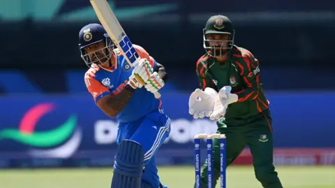 India's Suryakumar Yadav hits out against Bangladesh