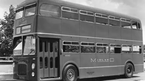 Transport Museum Wythall Archives This prototype double decker with an underfloor engine now lives at Transport Museum Wythall