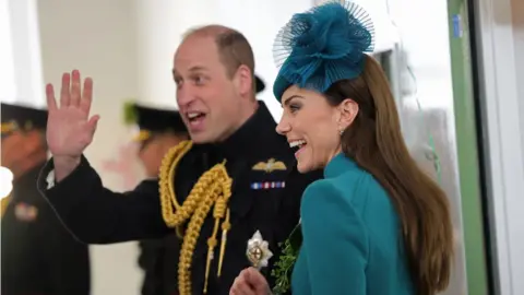 PA Media Prince and Princess of Wales