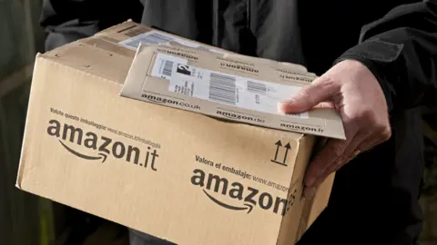 Getty Images Amazon parcels