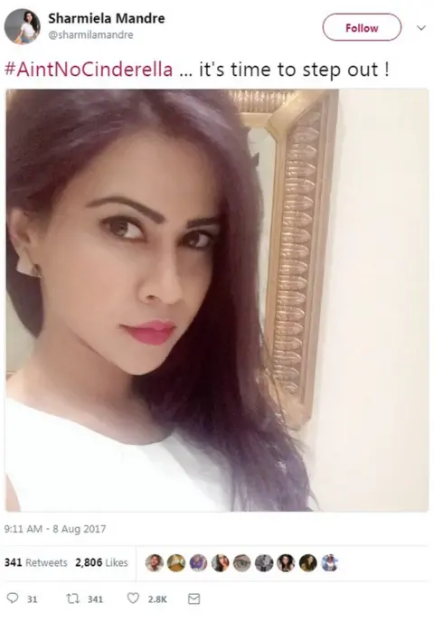 sharmilamandre #AintNoCinderella ... it's time to step out !