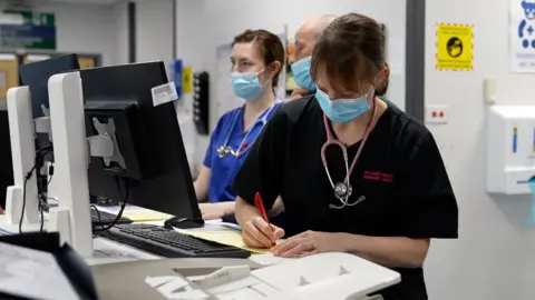 Staff at Royal Glamorgan