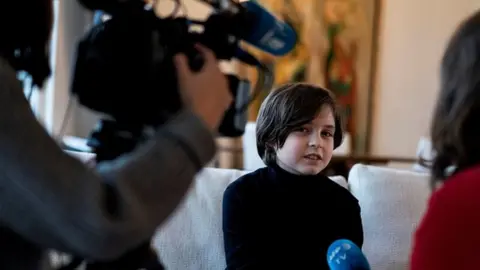 Getty Images Laurent Simons, who was studying for a degree in electrical engineering at Eindhoven University