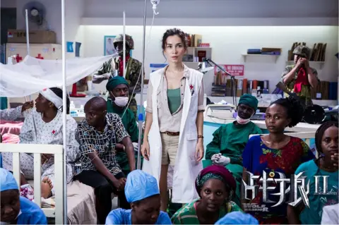 Wolf Warrior 2 Official promotional image for Chinese film Wolf Warrior 2