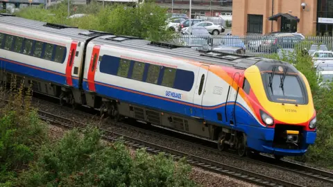 PA Media East Midlands Trains service