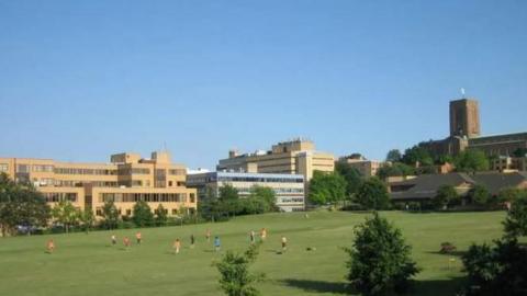 The University of Surrey campus