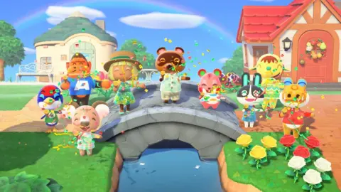 Nintendo A still from Animal Crossing