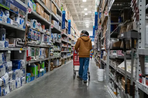 Getty Images Shoppers in Brooklyn