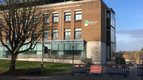 BBC South Walks House and road closure