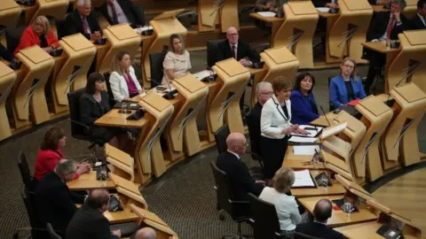 PA Nicola Sturgeon Holyrood