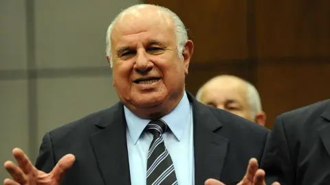 Getty Images Senator Óscar Denis, 74, was vice-president of Paraguay in 2012-13
