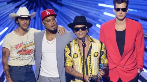 Getty Images Bruno Mars and Mark Ronson