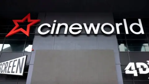 Getty Images Cineworld entrance