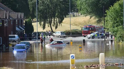 @snappersk Flooding in Wheeler Street., Birmingham