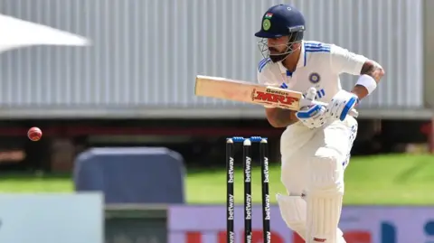 Getty Images Virat Kohli of India in action during day 3 of the 1st test match between South Africa and India at SuperSport Park on December 28, 2023 in Centurion, South Africa