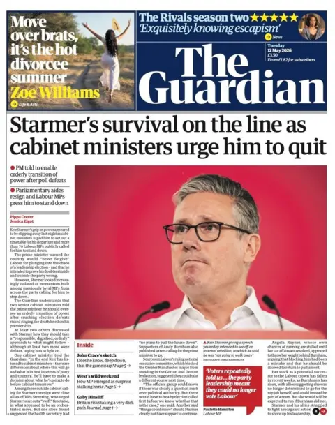 b1e52030-4d7d-11f1-ac78-2112837ce2aa.jpg The Papers: 'Cabinet turns on Starmer' and 'You have been murdered'