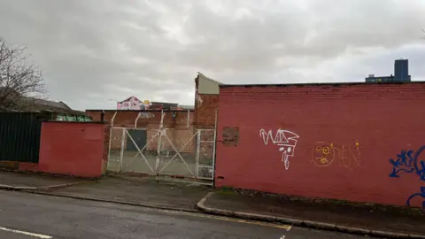 A brick-built industrial building