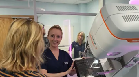 Royal Cornwall Hospitals NHS Trust New scanner at the Mermaid Centre 