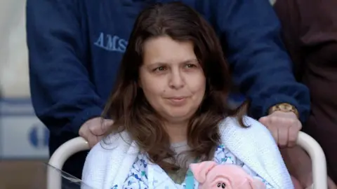 PA Media PC Milburn pictured leaving hospital