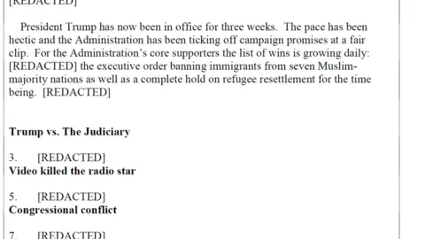 Foreign Office email