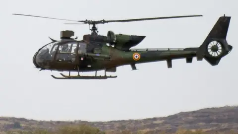 AFP French army Gazelle helicopter in Mali, 2013 pic