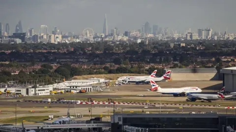 Getty Images Heathrow airport