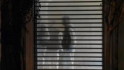 AFP Police inspect the Saudi consul's residence in Istanbul during an investigation into the disappeared Saudi journalist, Jamal Khashoggi, 17 October 2018