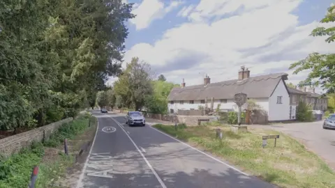 Google Thatched building on A1101, Hengrave