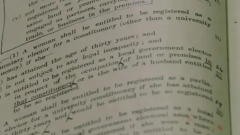 UK Parliament Clause 4 Representation of the People Bill