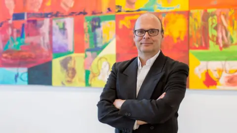 Kris Gledhill Alice Mahon's son Kris.