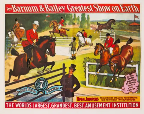 Universal History Archive Barnum and Bailey poster