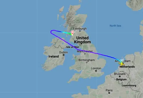 Plane in emergency Prestwick Airport landing over faulty oven