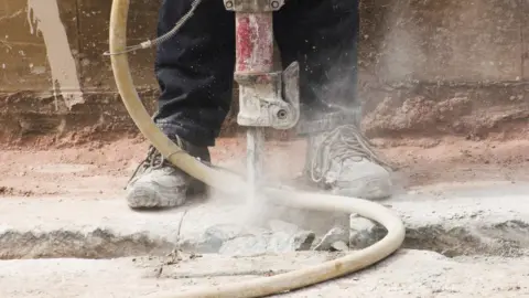 Getty Images Pneumatic drill