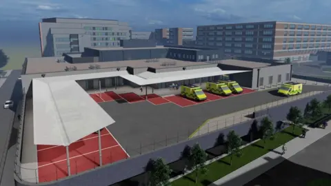 Portsmouth NHS Hospitals Trust New emergency department