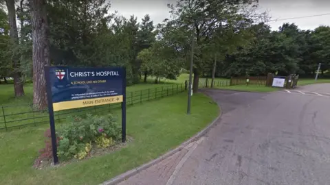 Google Christ's Hospital School entrance