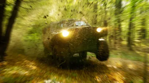 Getty Images Stunt driver