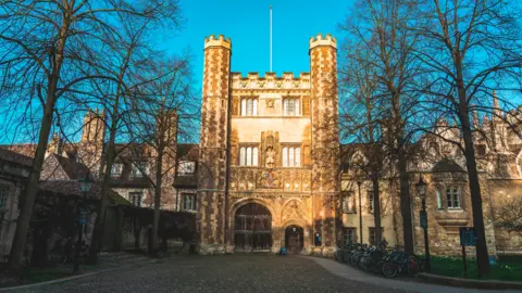 Getty Images Trinity College Cambridge - Great gate