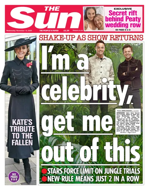  "I'm a celebrity, get me out of this". 