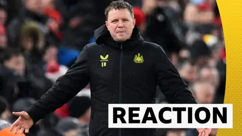 Newcastle boss Eddie Howe