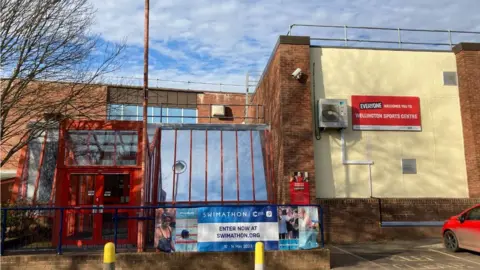 LDRS Front of the Wellington Sports centre