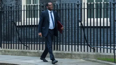 Getty Images Business minister Kwasi Kwarteng has cited concerns about the "opaque" nature of Mr Gupta's empire