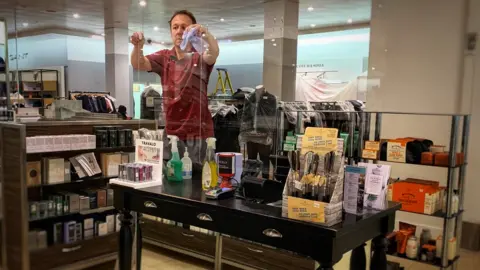 Jarrold Perspex screens installed at Jarrold till points