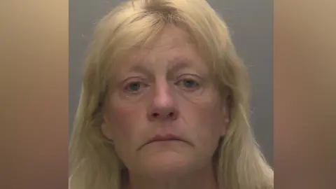 Humberside Police Jackie Miller has blonde hair and blue eyes