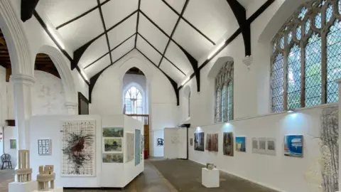 Mark Wilson Inside of a church