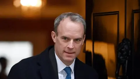 EPA-EFE/REX/Shutterstock Deputy Prime Minister Dominic Raab