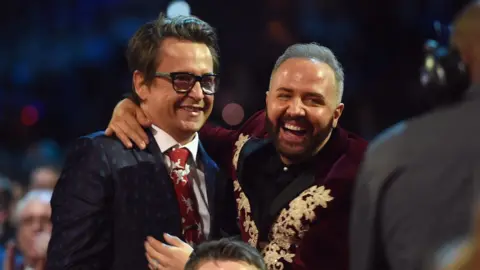 Getty Images Stephen Webb and Chris Butland-Steed