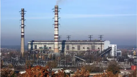 Wikicommons/Dmitri Tovstonog The Trypillya power plant in 2015 (file photo)