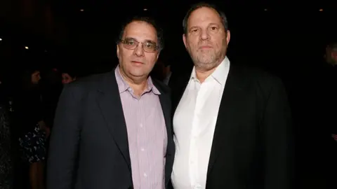 Getty Images Bob and Harvey Weinstein