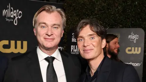 Getty Images Christopher Nolan and Cillian Murphy