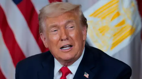 Getty Images / Chip Somodevilla U.S. President Donald Trump speaks at the World Economic Forum (WEF) Annual Meeting in Davos, Switzerland. 